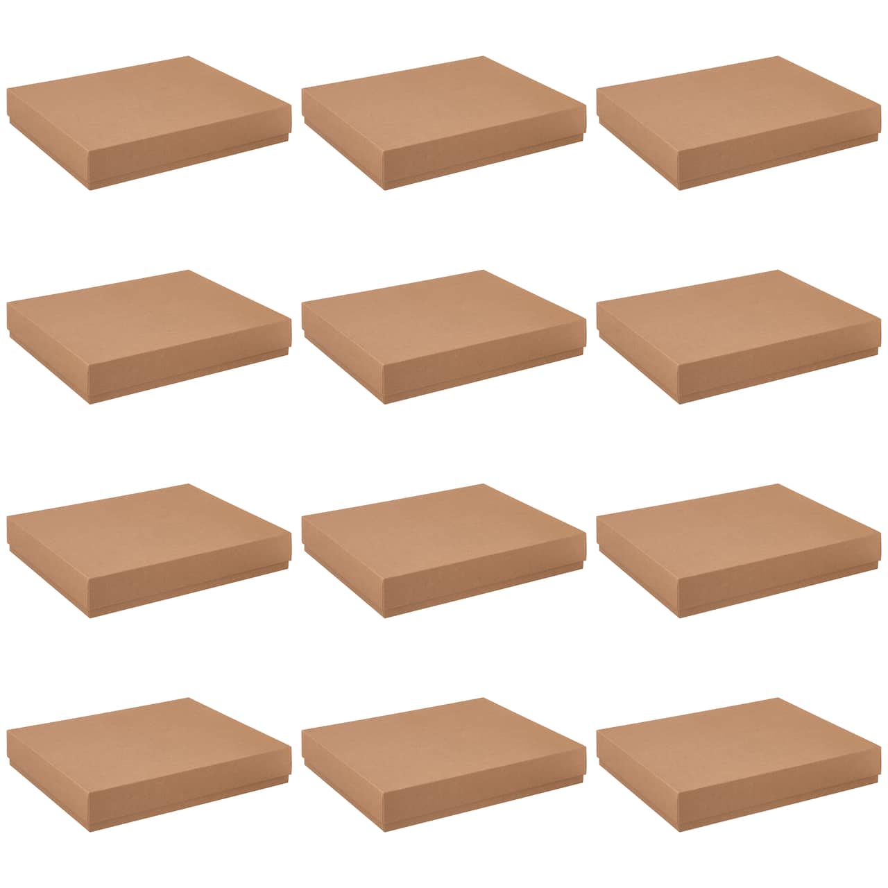 12 Pack: Kraft Frame Box by Celebrate It™